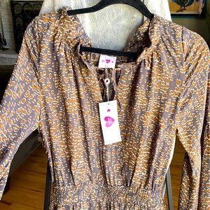 NWT Buddy Love Ruffle Dress size M